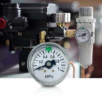 যান্ত্রিক শিল্প Pressure Gauges